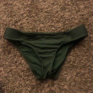 green swimsuit bottoms!
